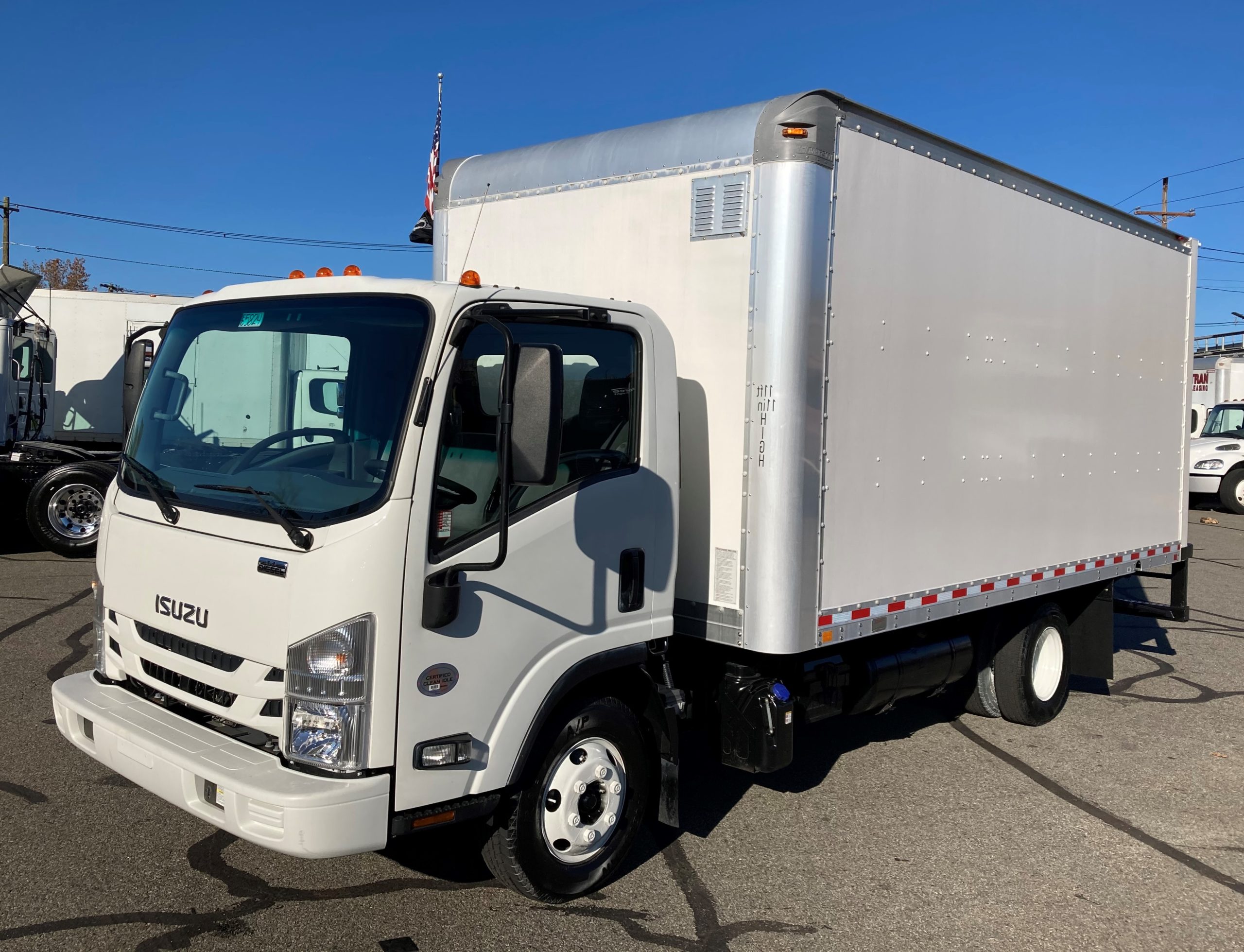2018 ISUZU NPR 16′ Box Truck  – Stock # EC5824