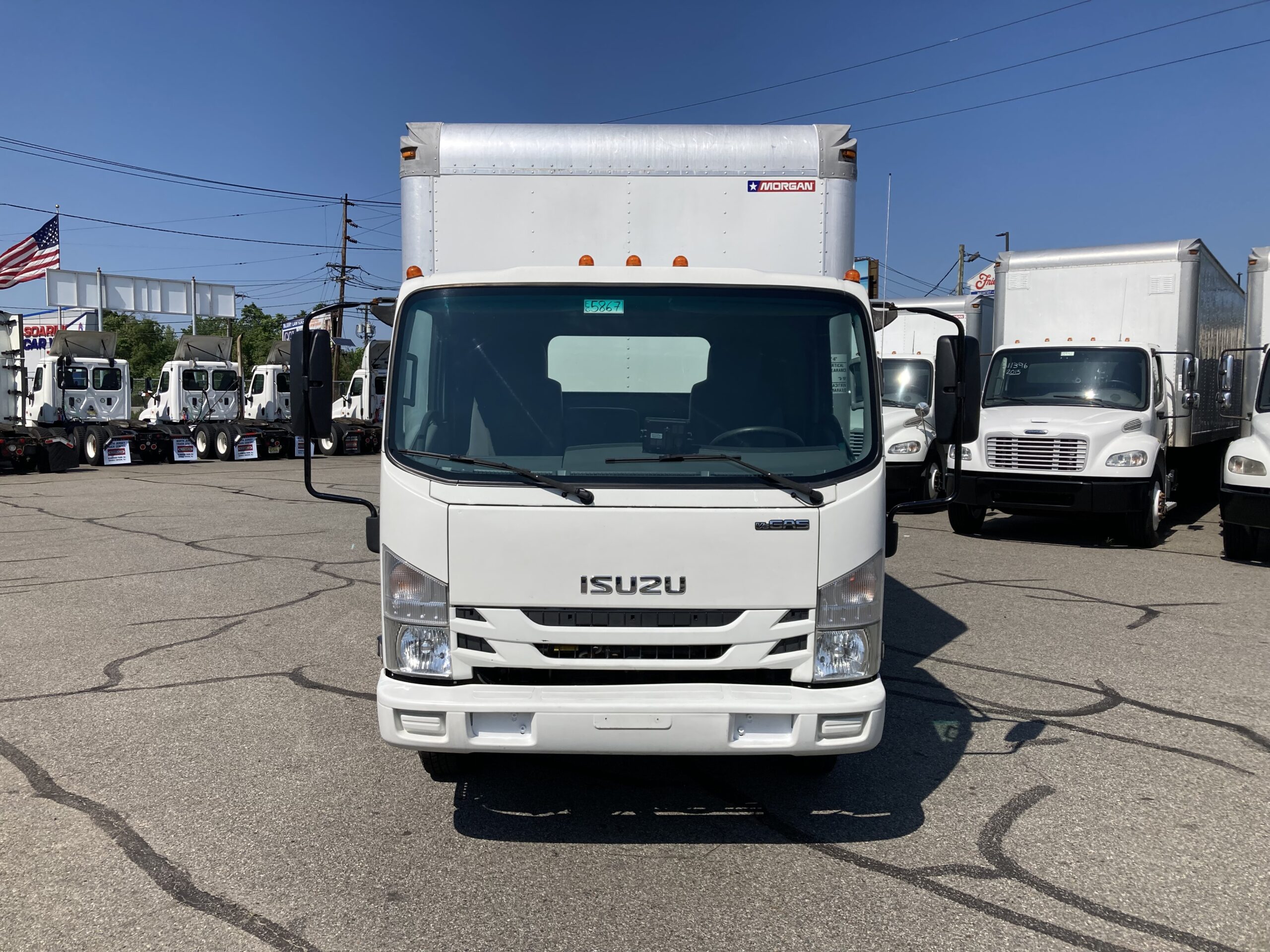 2016 ISUZU NPR 16 Box with Liftgate Reman GM 6.0 V8 Gasoline