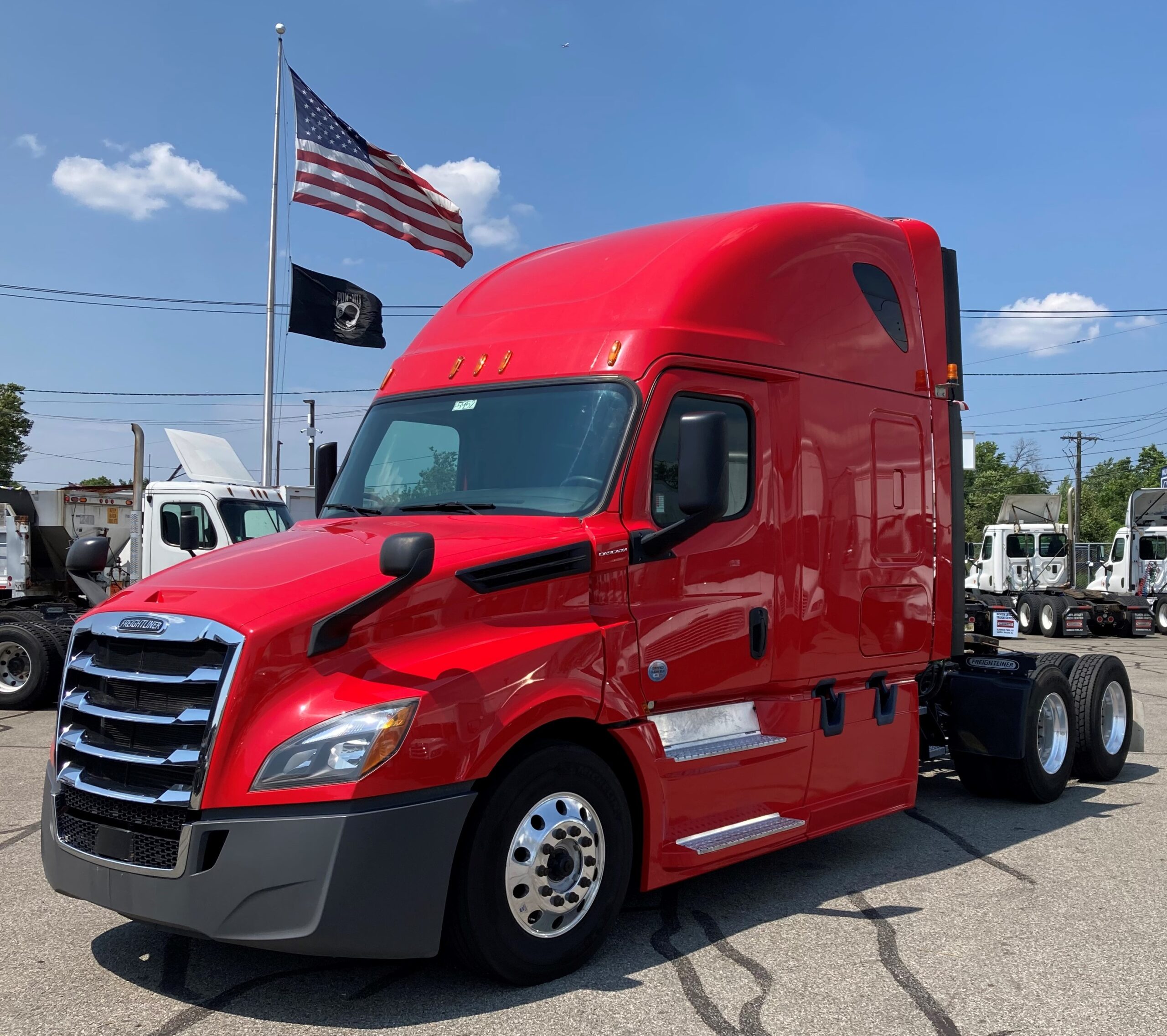 2019 Freightliner CA126 Detroit DD15 DT12 Auto 392k miles Stock