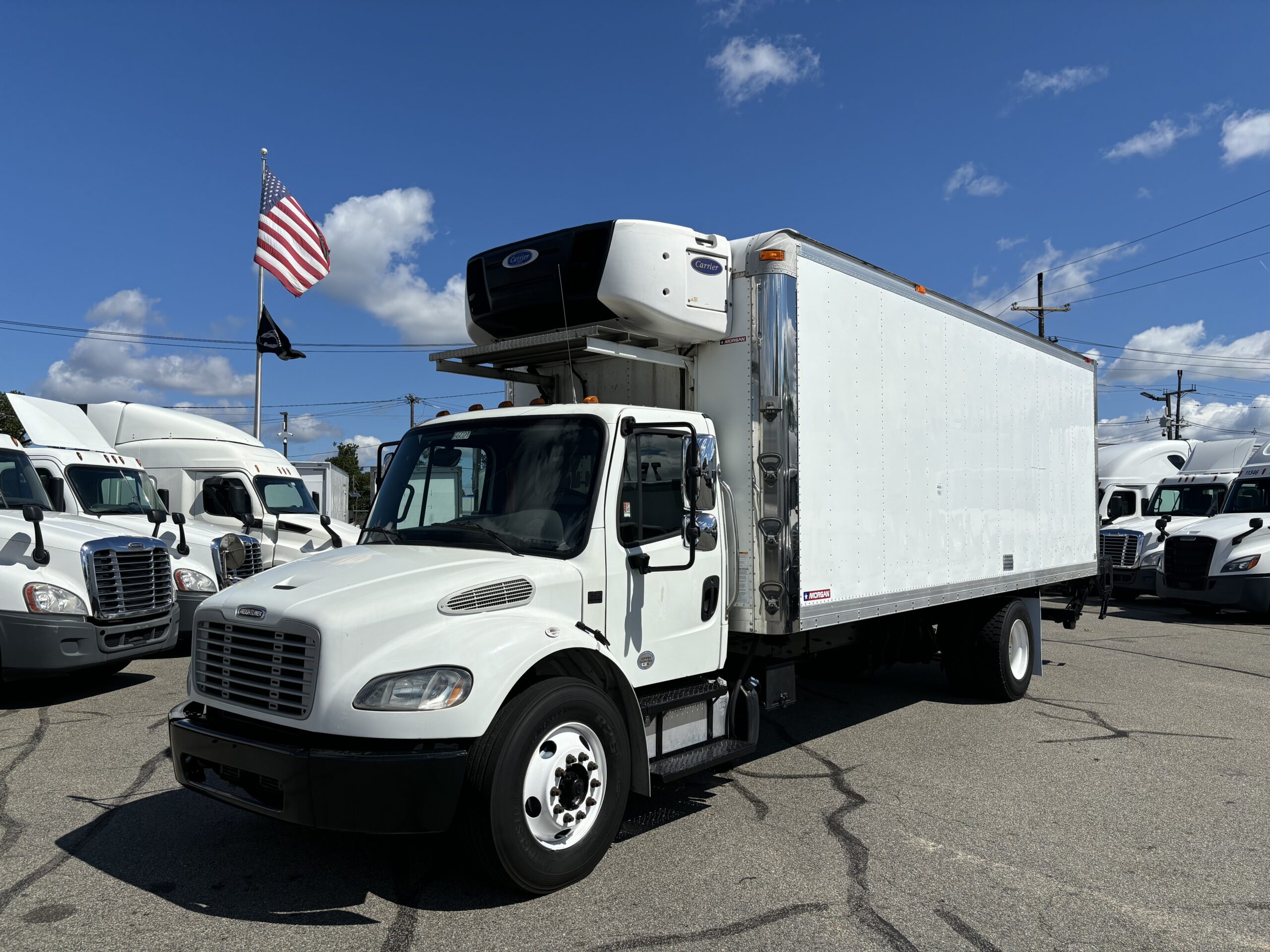 2025 M2 106 PLUS WITH 26 FT REEFER- NON-CDL In Stock ! EPA Certified NJ & NY