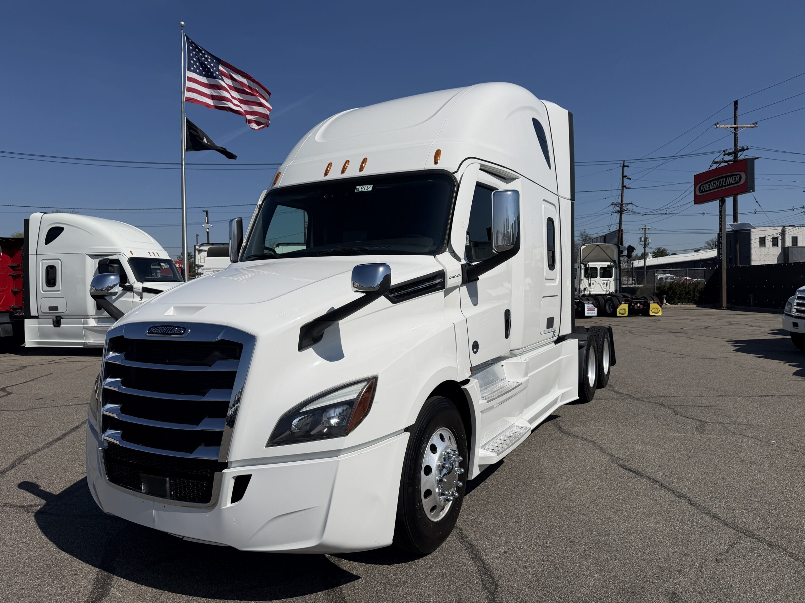 2022 Freightliner Cascadia 126 – Detroit DD15/DT12 Auto – 455 HP – 475k Miles – Stock # DB0202